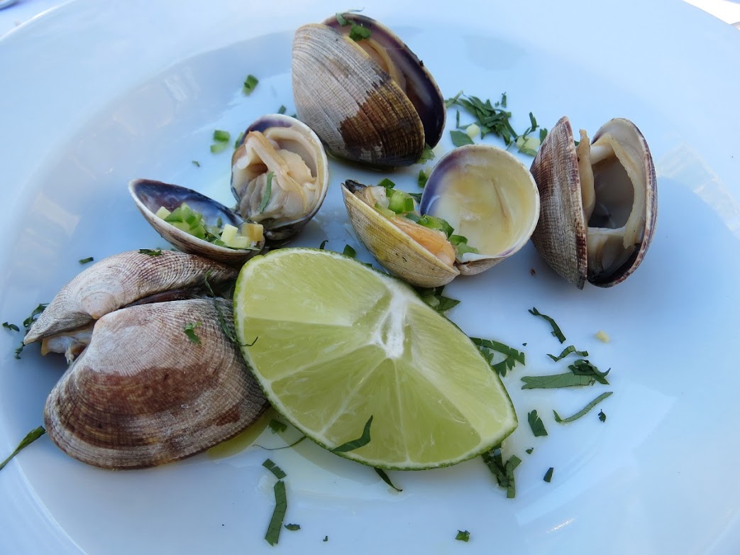 Clams with Ginger and Jalapeno
