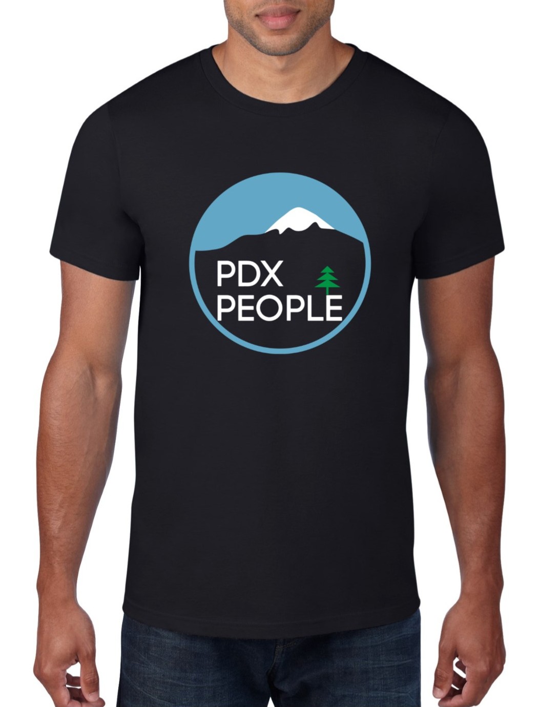 PDX People Mt Hood T Shirt