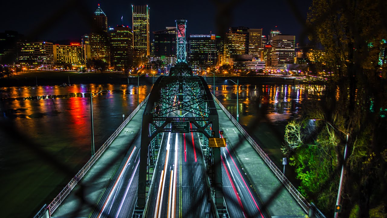 PDX at Night – Video